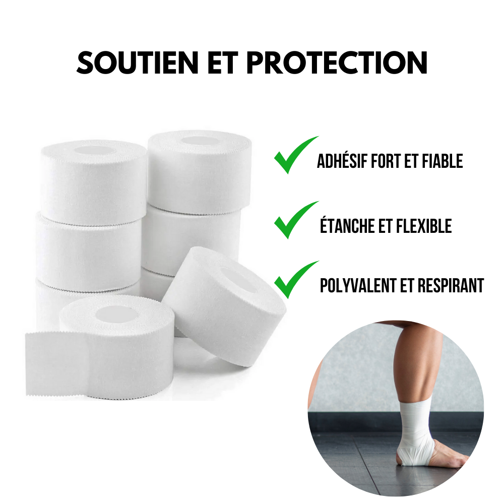Tape de sport pour soutien et protection