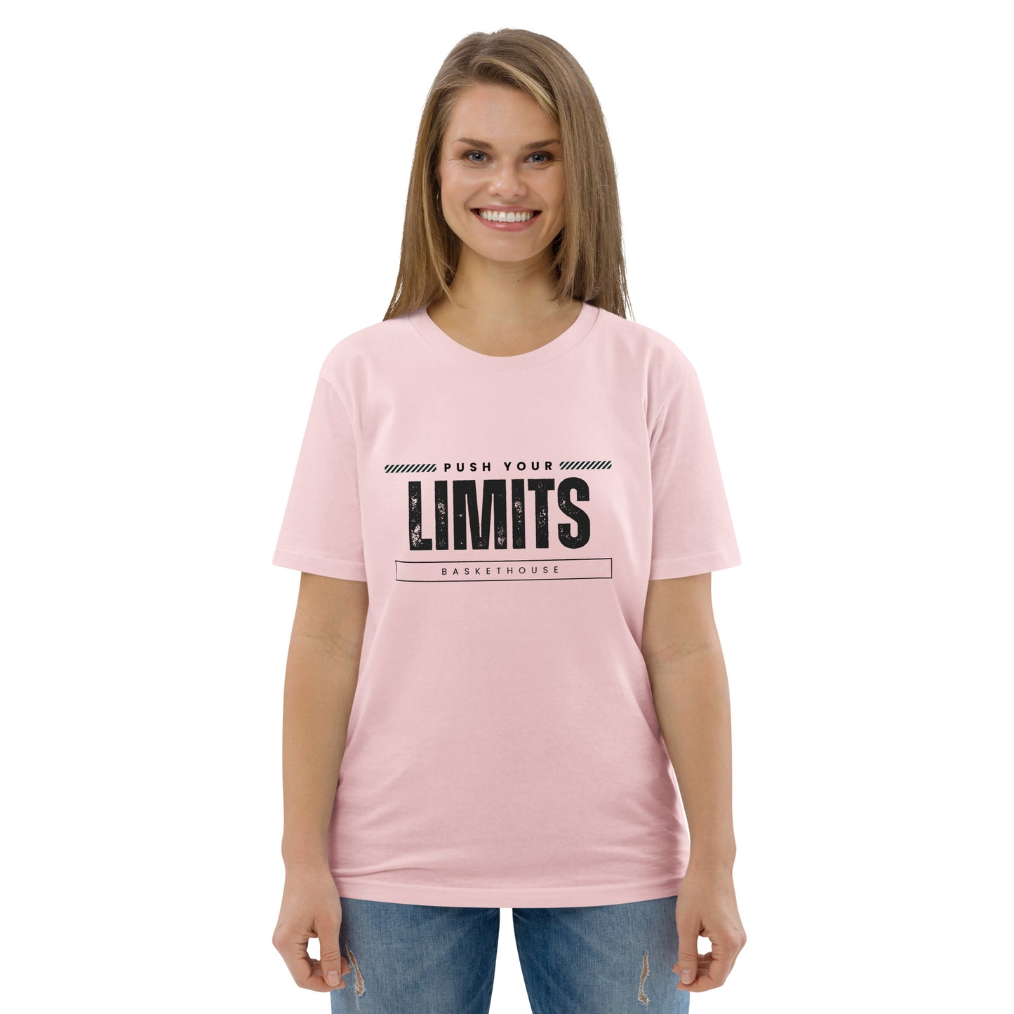 T-shirt basketball - Push Your Limits - coton biologique - été