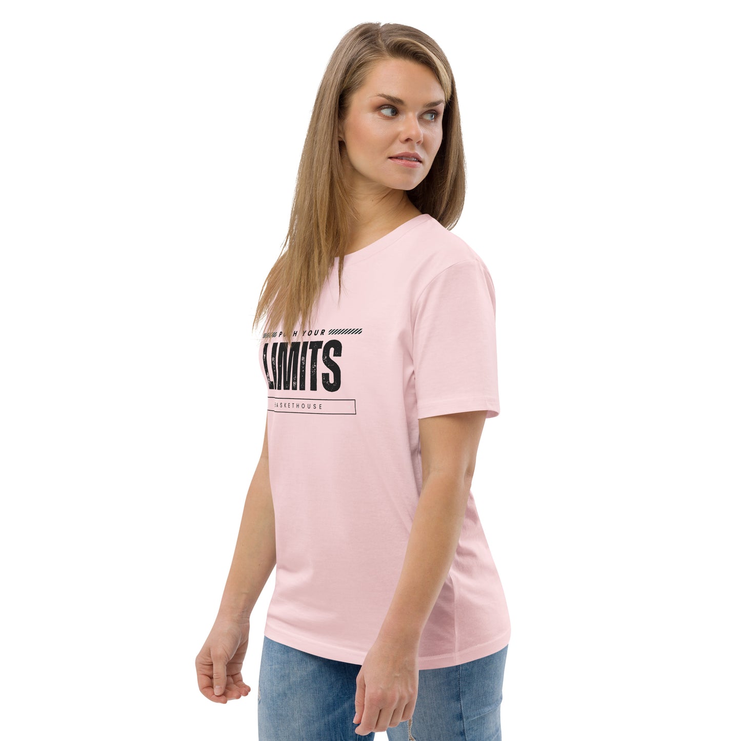 T-shirt basketball - Push Your Limits - coton biologique - été