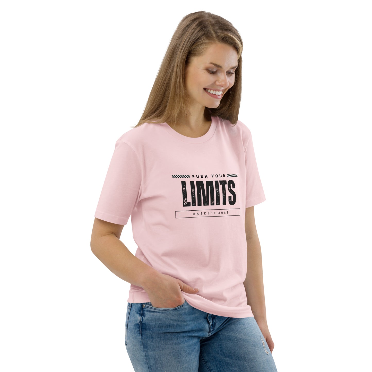T-shirt basketball - Push Your Limits - coton biologique - été