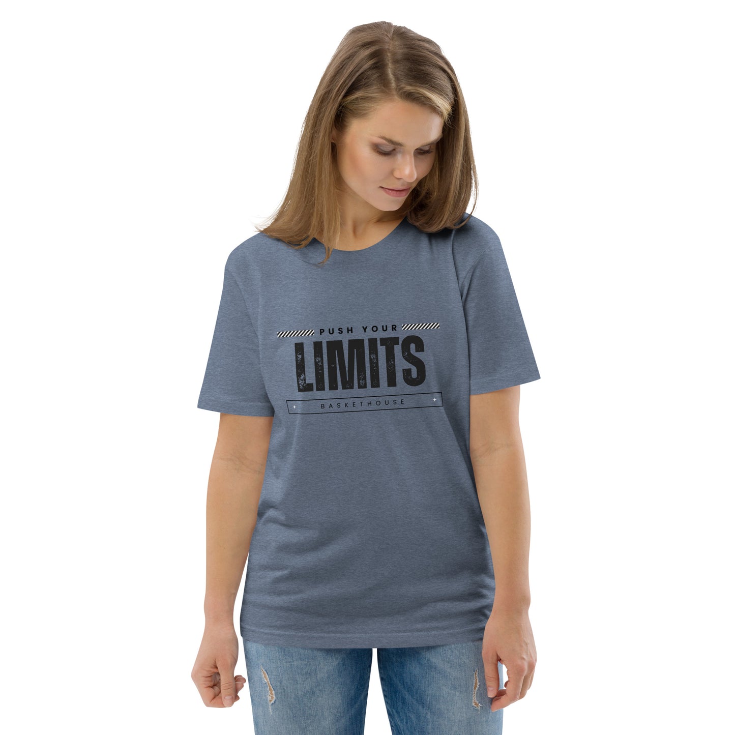 T-shirt basketball - Push Your Limits - coton biologique - été