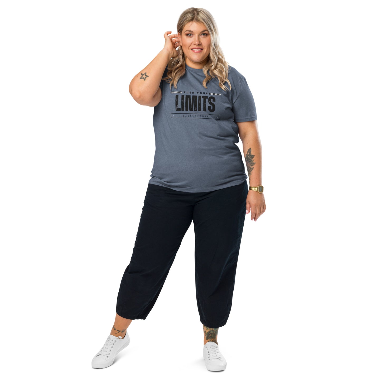 T-shirt basketball - Push Your Limits - coton biologique - été