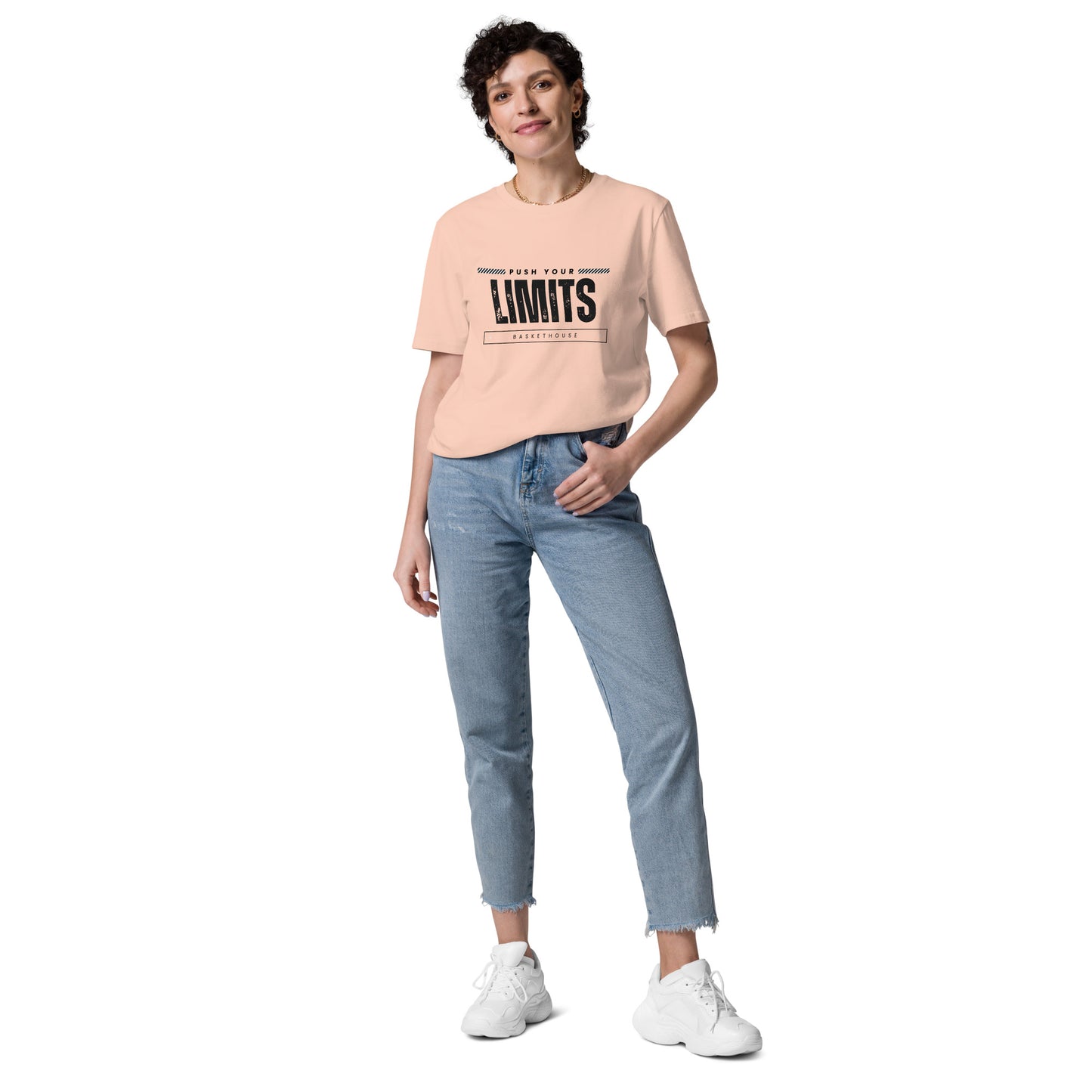 T-shirt basketball - Push Your Limits - coton biologique - été