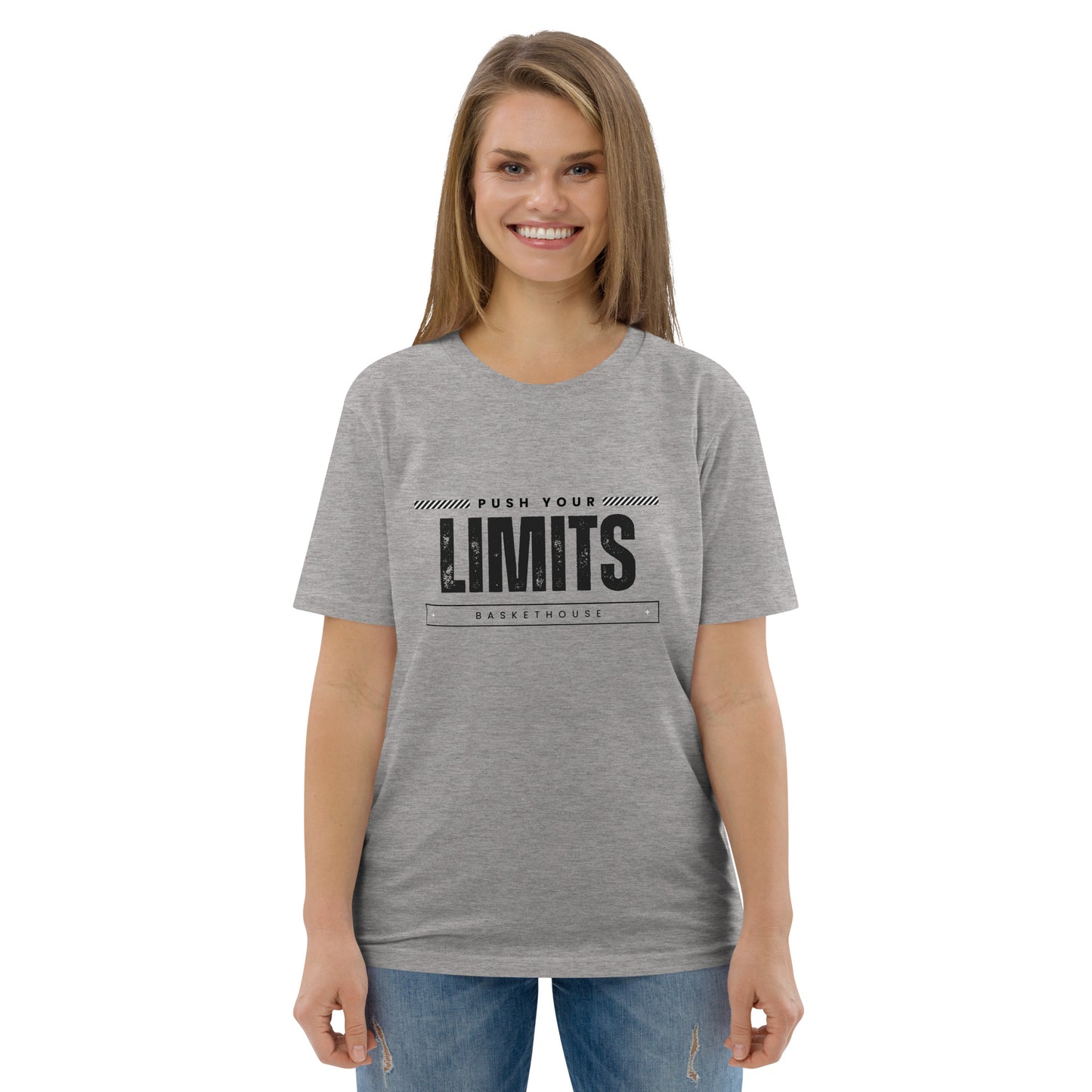 T-shirt basketball - Push Your Limits - coton biologique - été