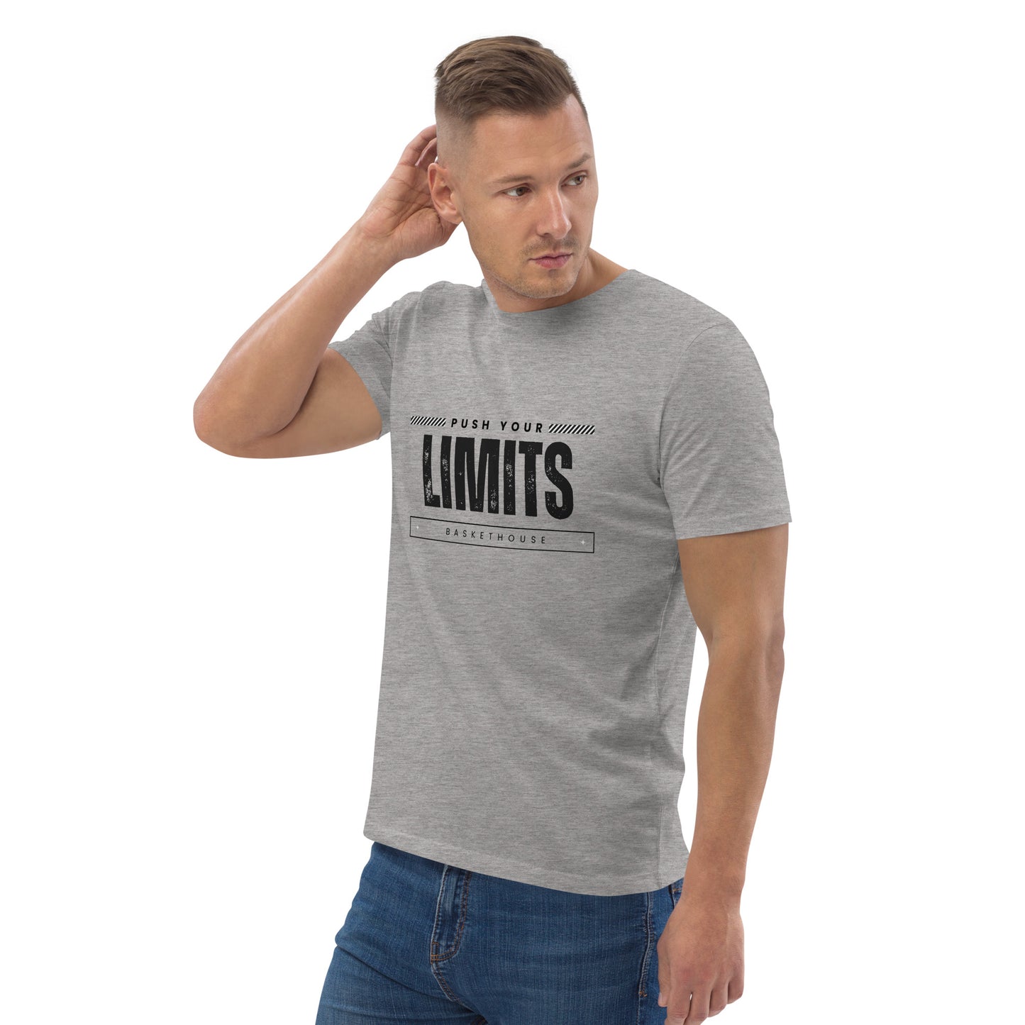 T-shirt basketball - Push Your Limits - coton biologique - été