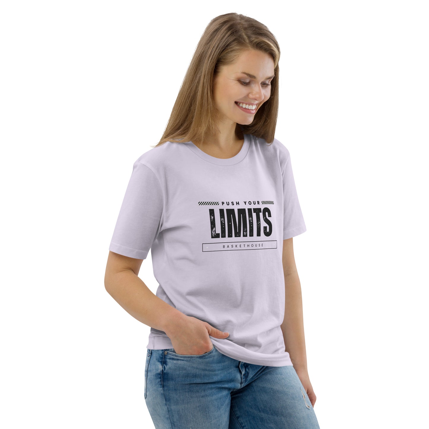 T-shirt basketball - Push Your Limits - coton biologique - été