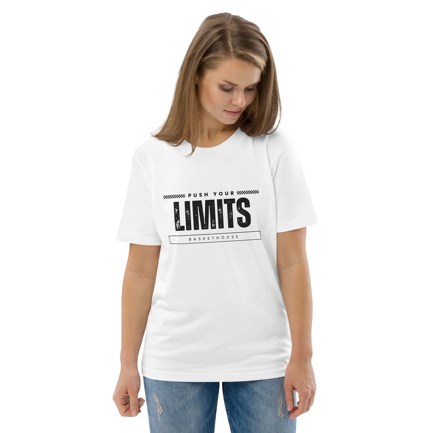 T-shirt basketball - Push Your Limits - coton biologique - été
