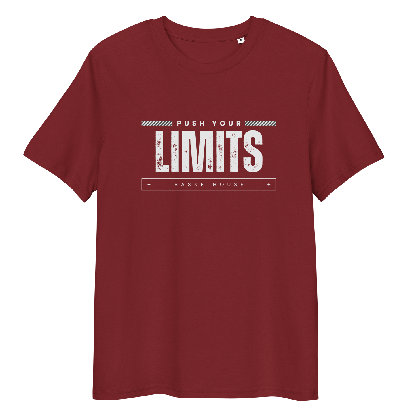 T-shirt de basketball - Push Your Limits - coton bio