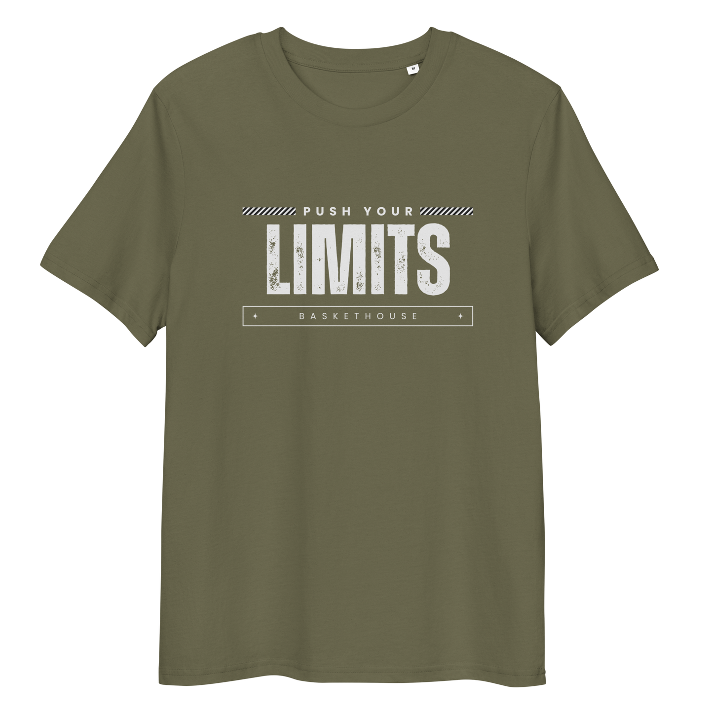 T-shirt de basketball - Push Your Limits - coton bio