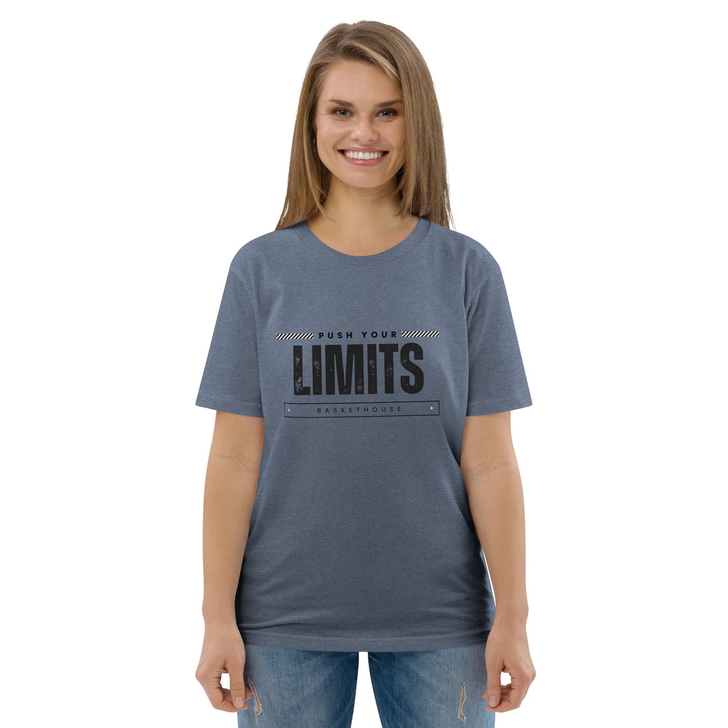 T-shirt basketball - Push Your Limits - coton biologique - été