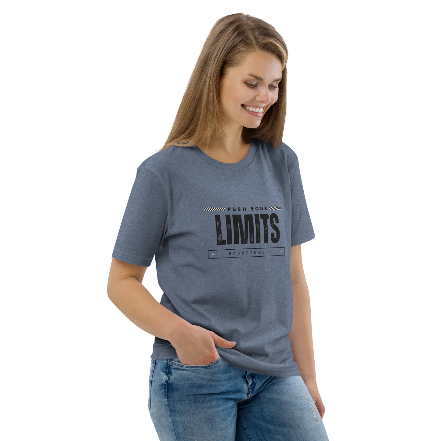 T-shirt basketball - Push Your Limits - coton biologique - été