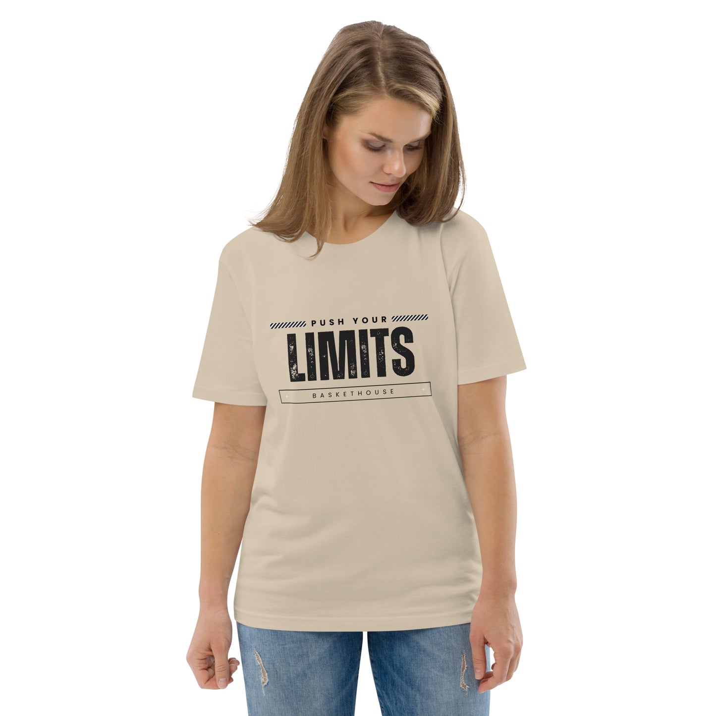 T-shirt basketball - Push Your Limits - coton biologique - été