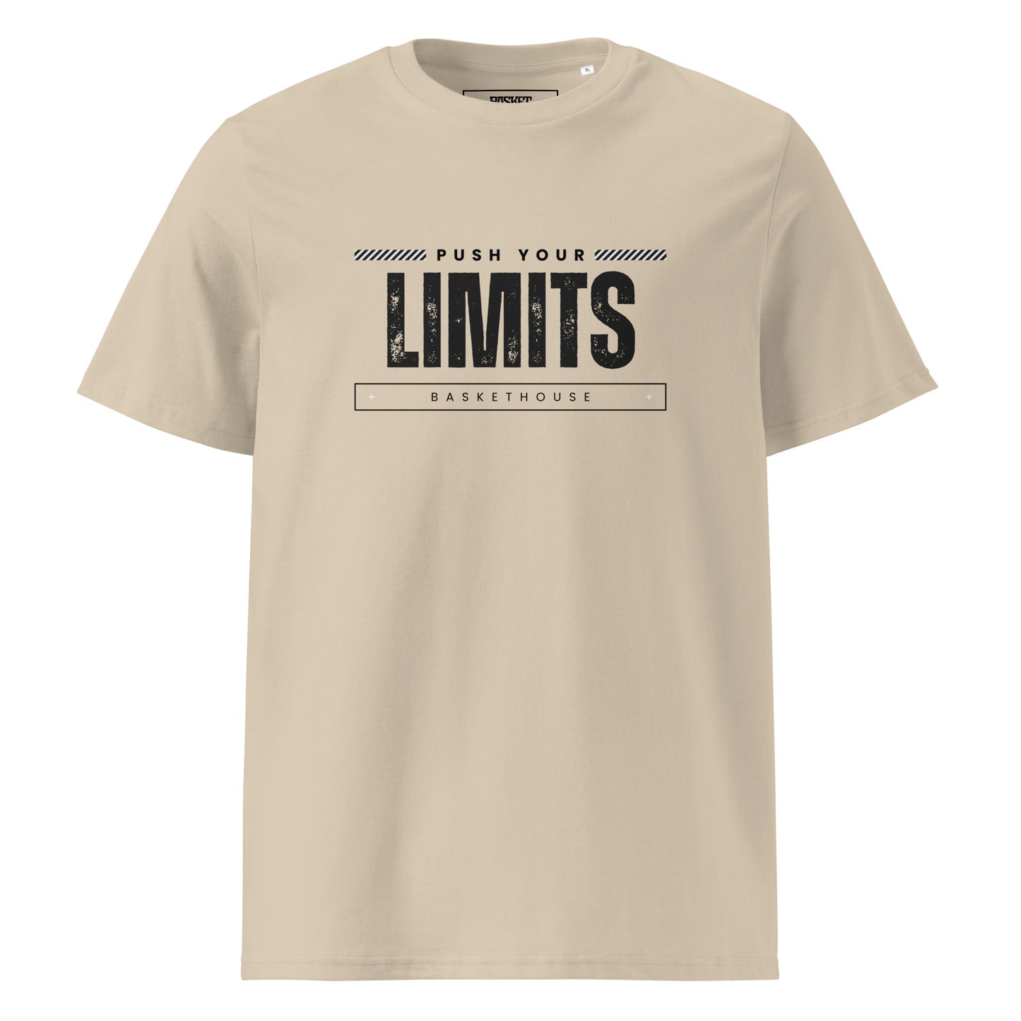 T-shirt basketball - Push Your Limits - coton biologique - été