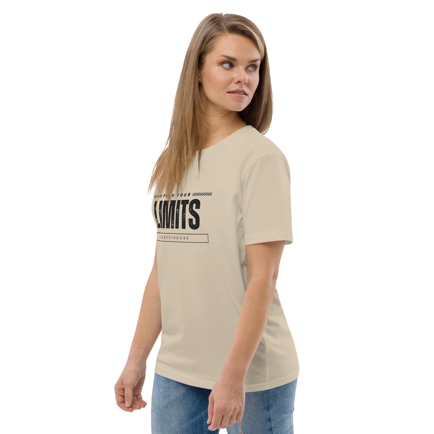 T-shirt basketball - Push Your Limits - coton biologique - été