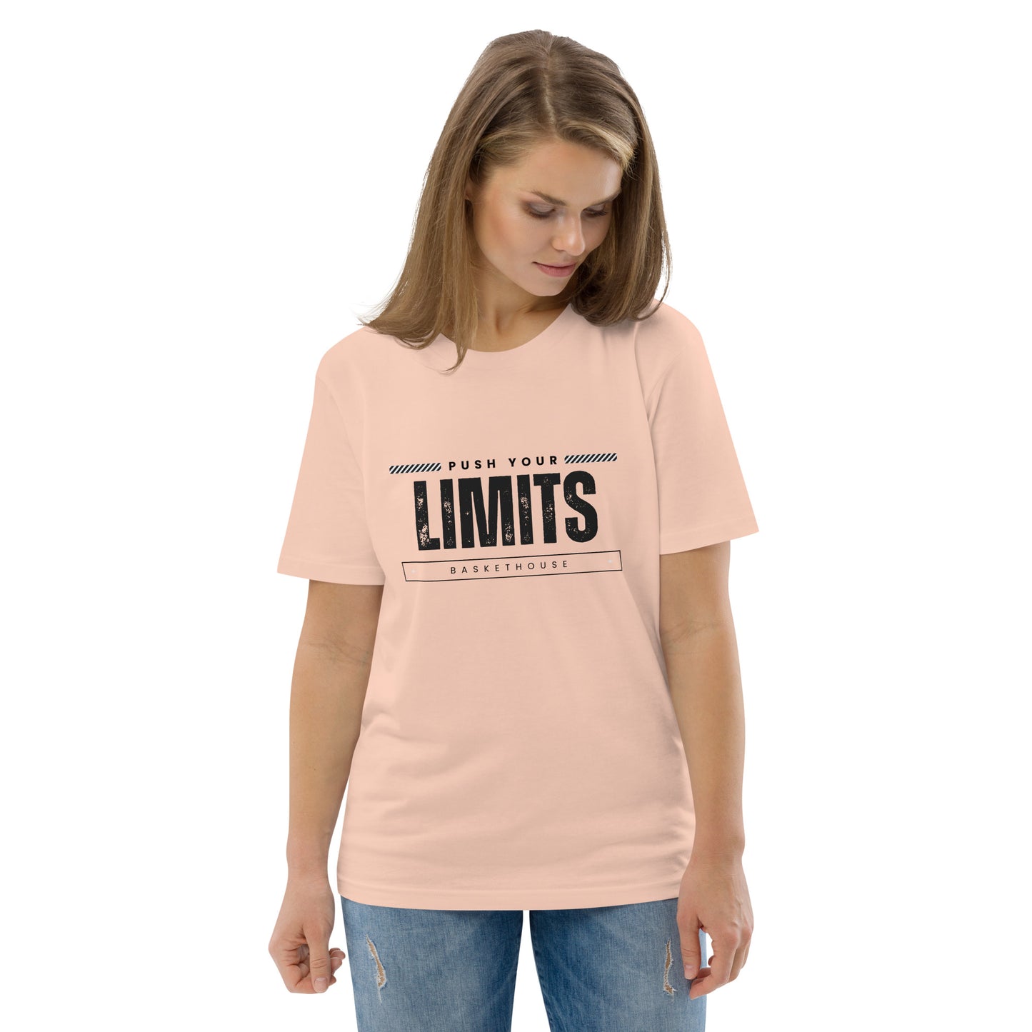 T-shirt basketball - Push Your Limits - coton biologique - été