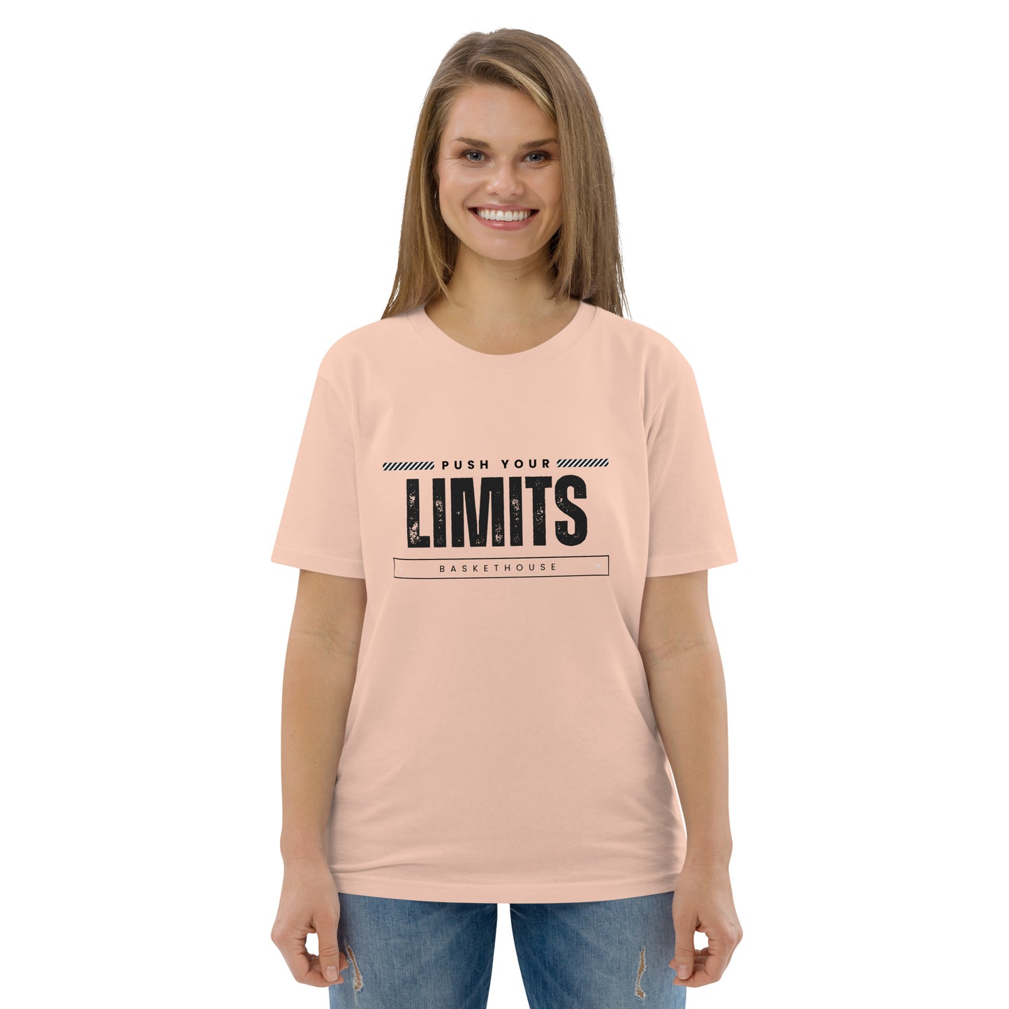 T-shirt basketball - Push Your Limits - coton biologique - été