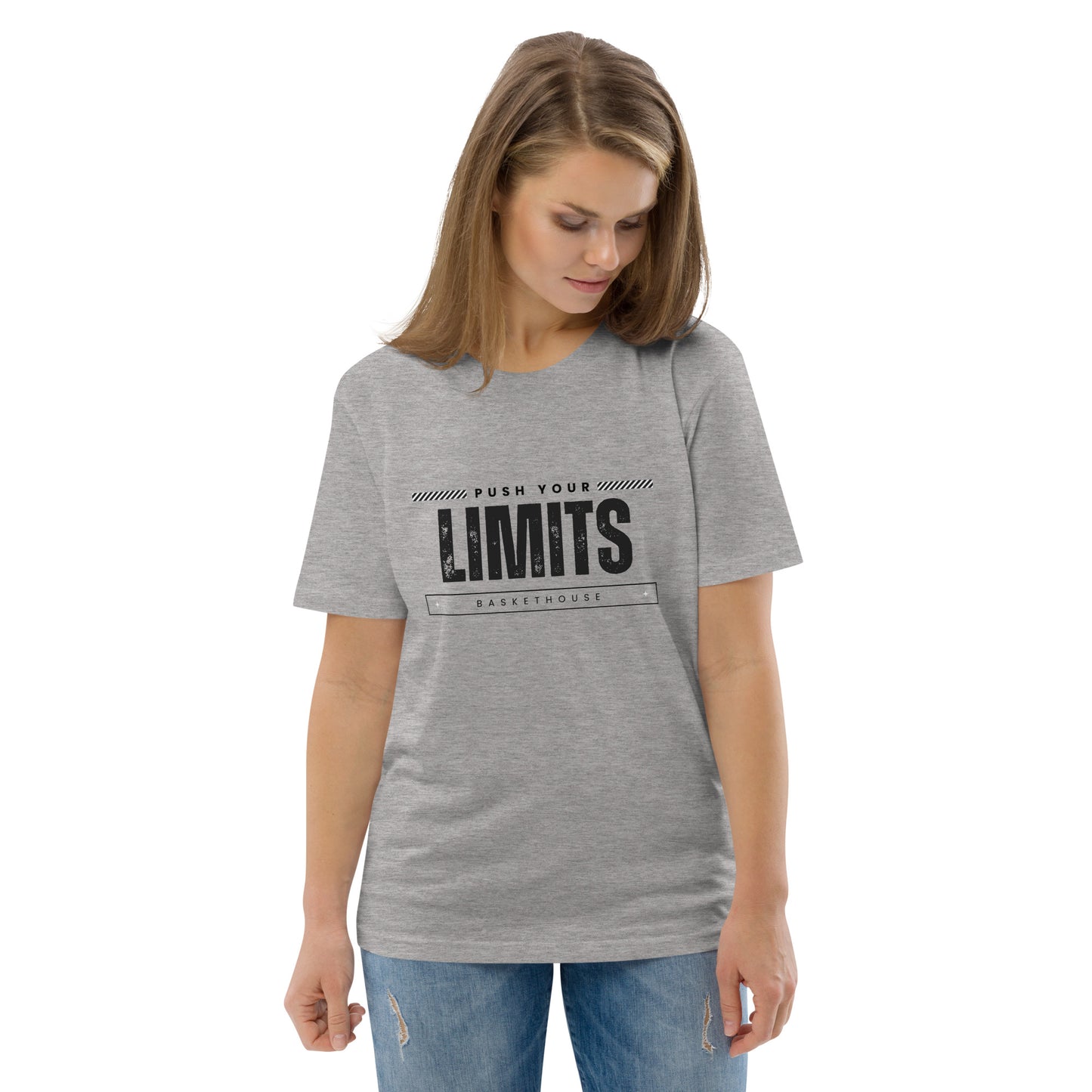 T-shirt basketball - Push Your Limits - coton biologique - été