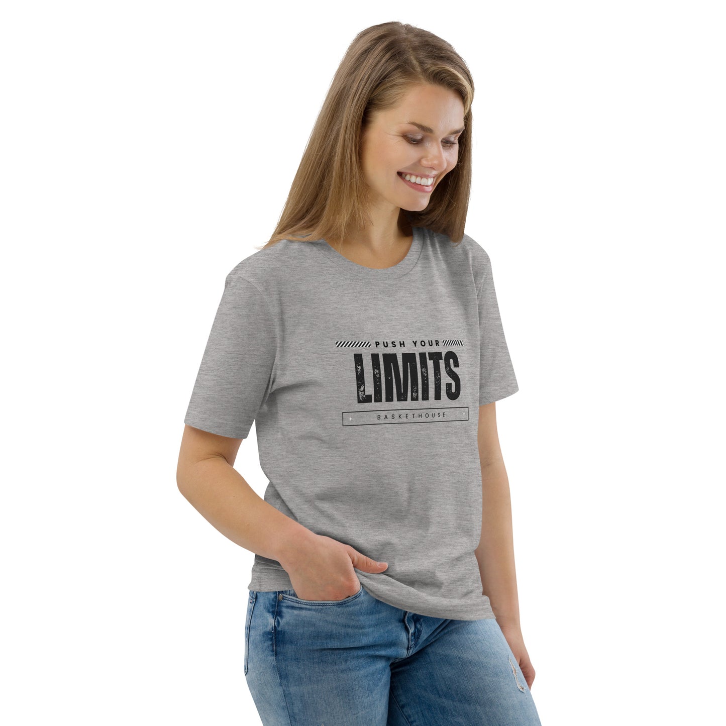 T-shirt basketball - Push Your Limits - coton biologique - été