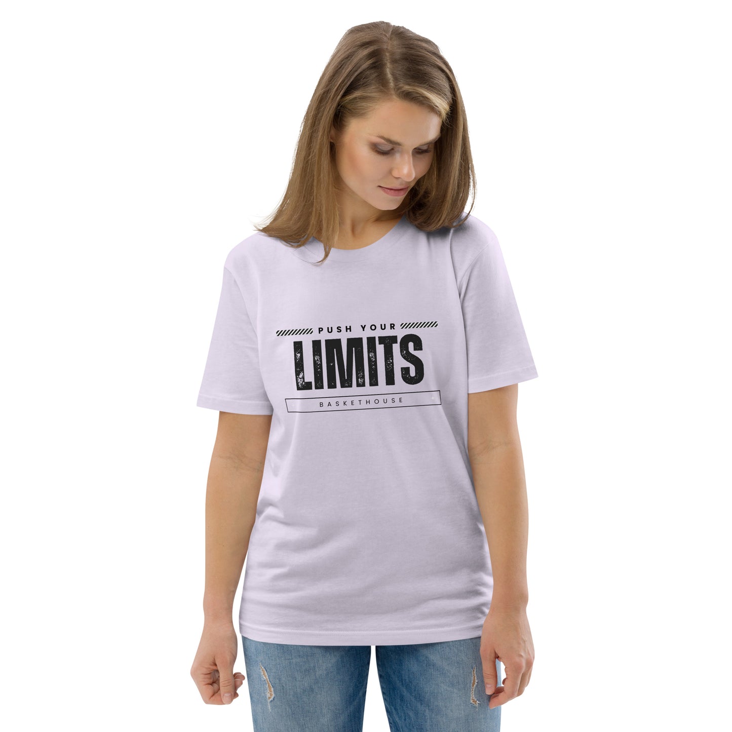 T-shirt basketball - Push Your Limits - coton biologique - été