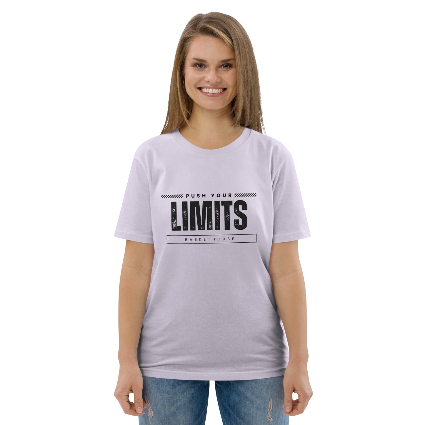 T-shirt basketball - Push Your Limits - coton biologique - été