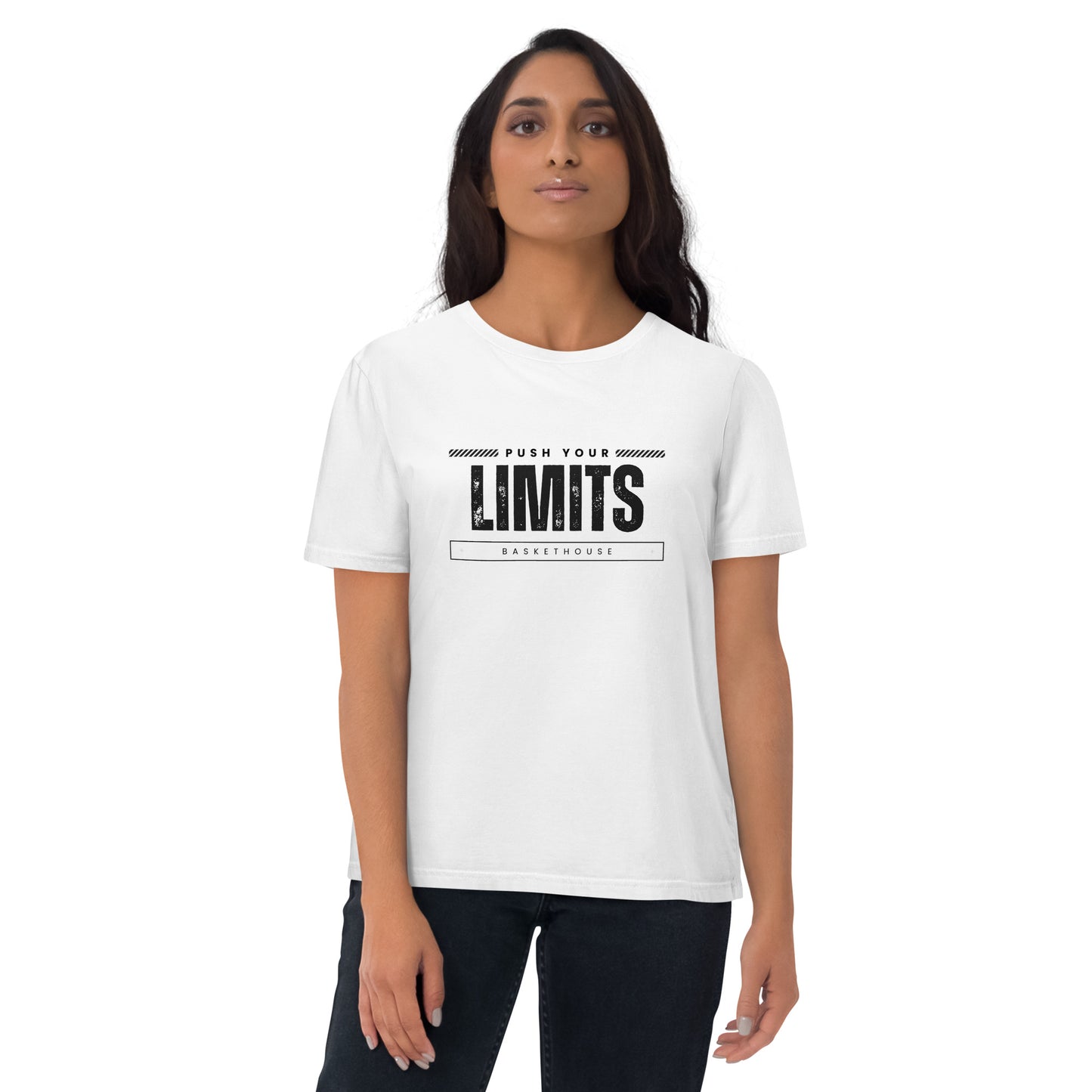 T-shirt basketball - Push Your Limits - coton biologique - été