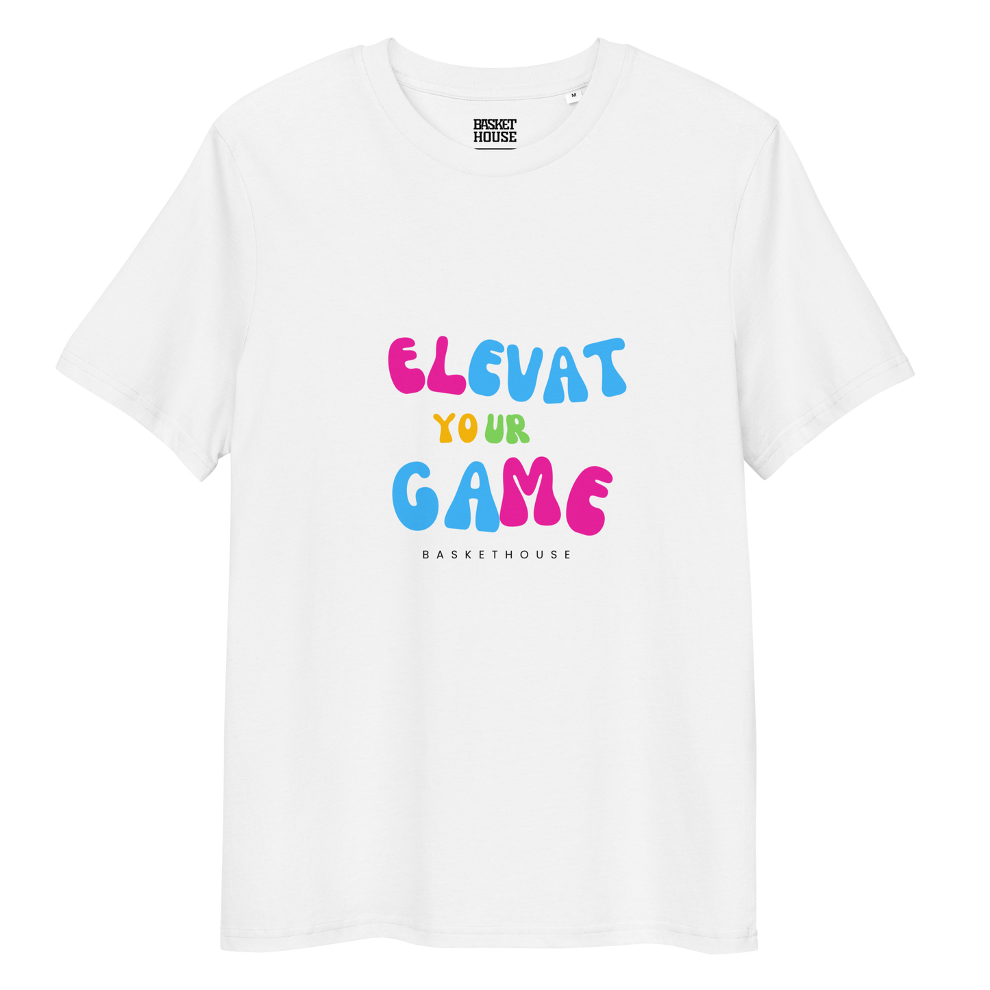 T-shirt Basketball - Elevat Your Game - coton biologique