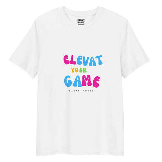 T-shirt Basketball - Elevat Your Game - coton biologique